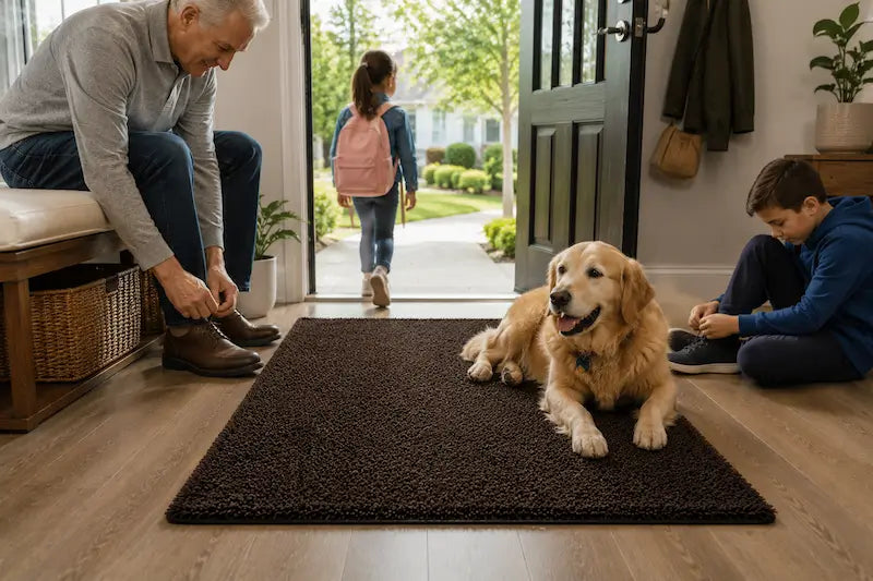 Non-Slip Doormats for Kids, Seniors, and Pets